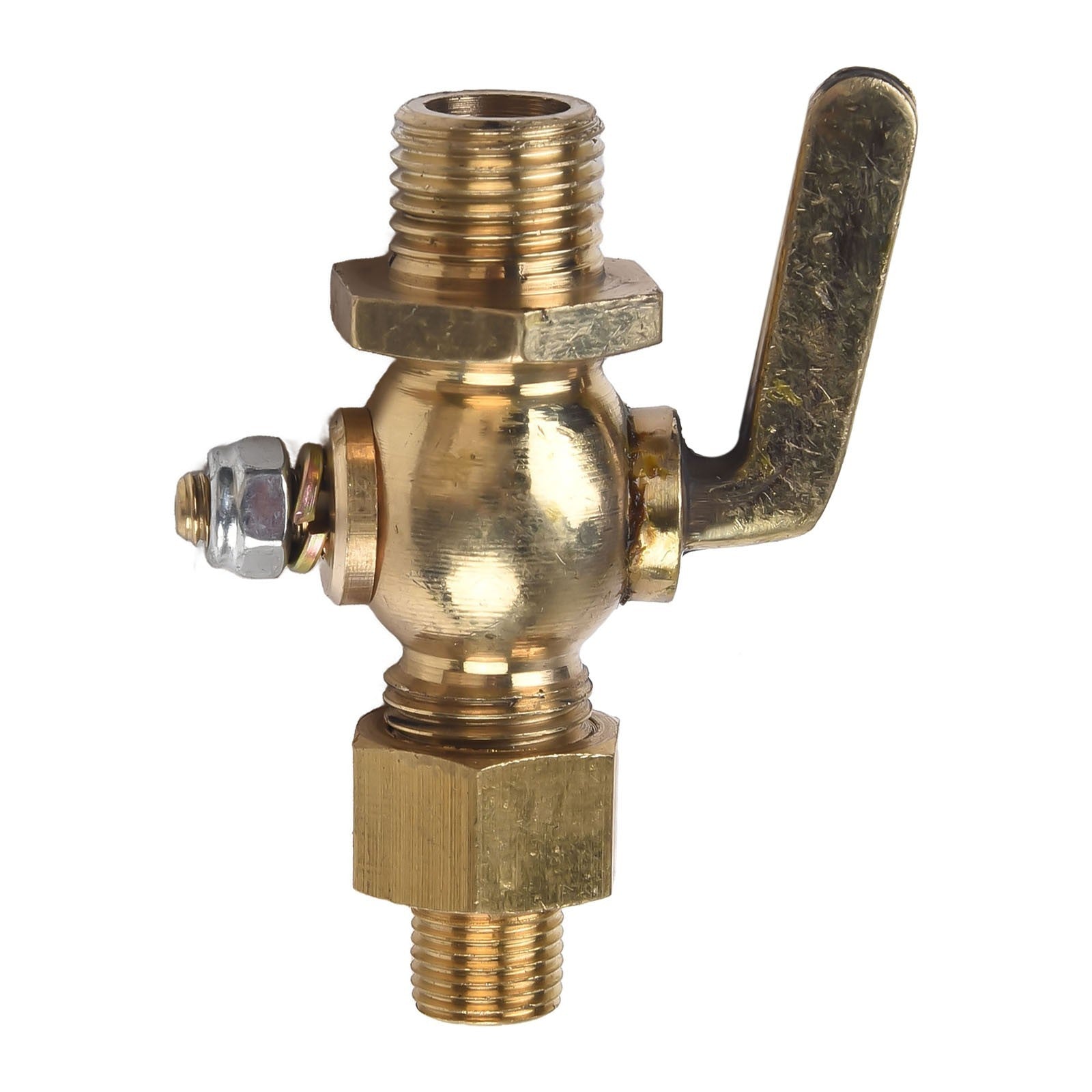 ya 5 8.7 1/8IN-1/4IN Fuel Delivery Accessories Valve Brass Petcock Switch Rotation