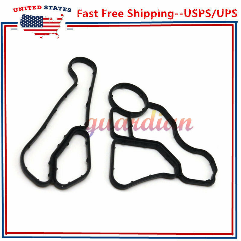 ya 5 8.7 10pcs Engine Oil Filter & Cooler Housing Gasket Seal Kit Fit for BMW E60 E90 E91