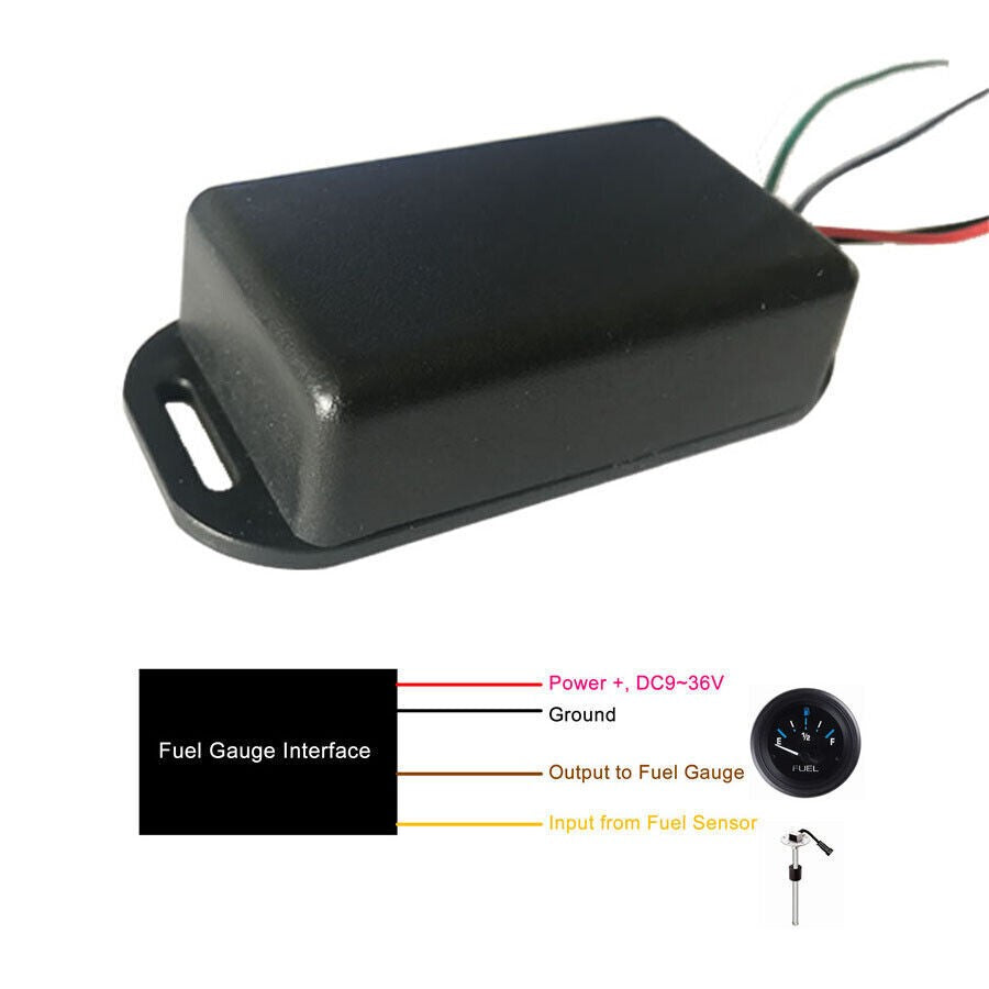 ya 2 6.26 For Fuel Guage to Match Specific Ohm Range Converter Fuel Gauge Interface Module