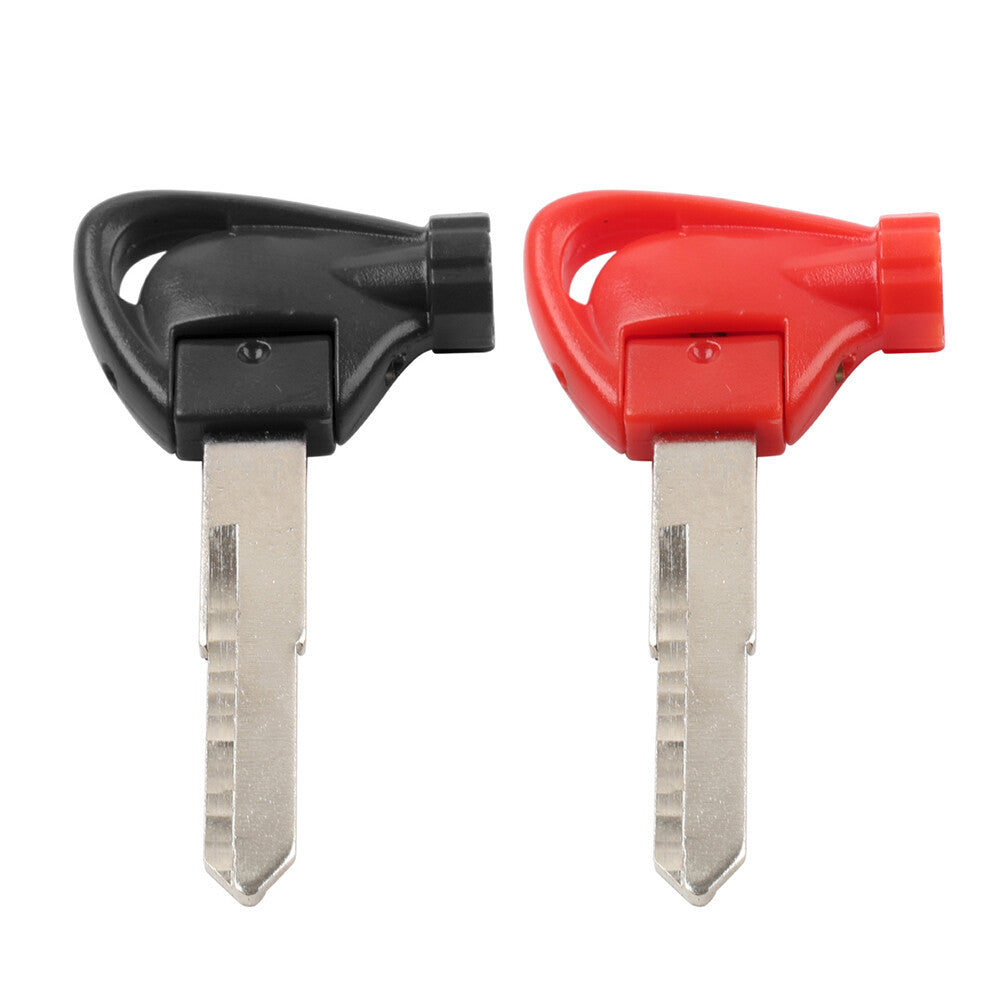ya 1 7.4 2x Right Ignition Key Blank Shell Case Uncut Blade for Yamaha Motorbike Scooter