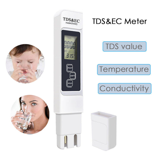 ya 26 3 In 1 TDS EC PPM Multifunctio l Water Quality Meter Tester Pen LCD Display