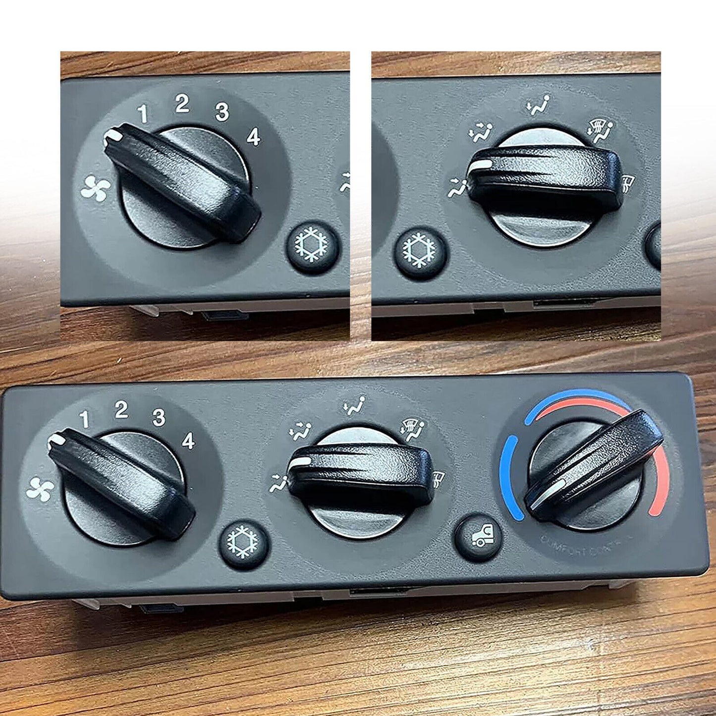 ya 12 5.28 New A/C Climate Control Module Panel Q21-6119 for Peterbilt Truck