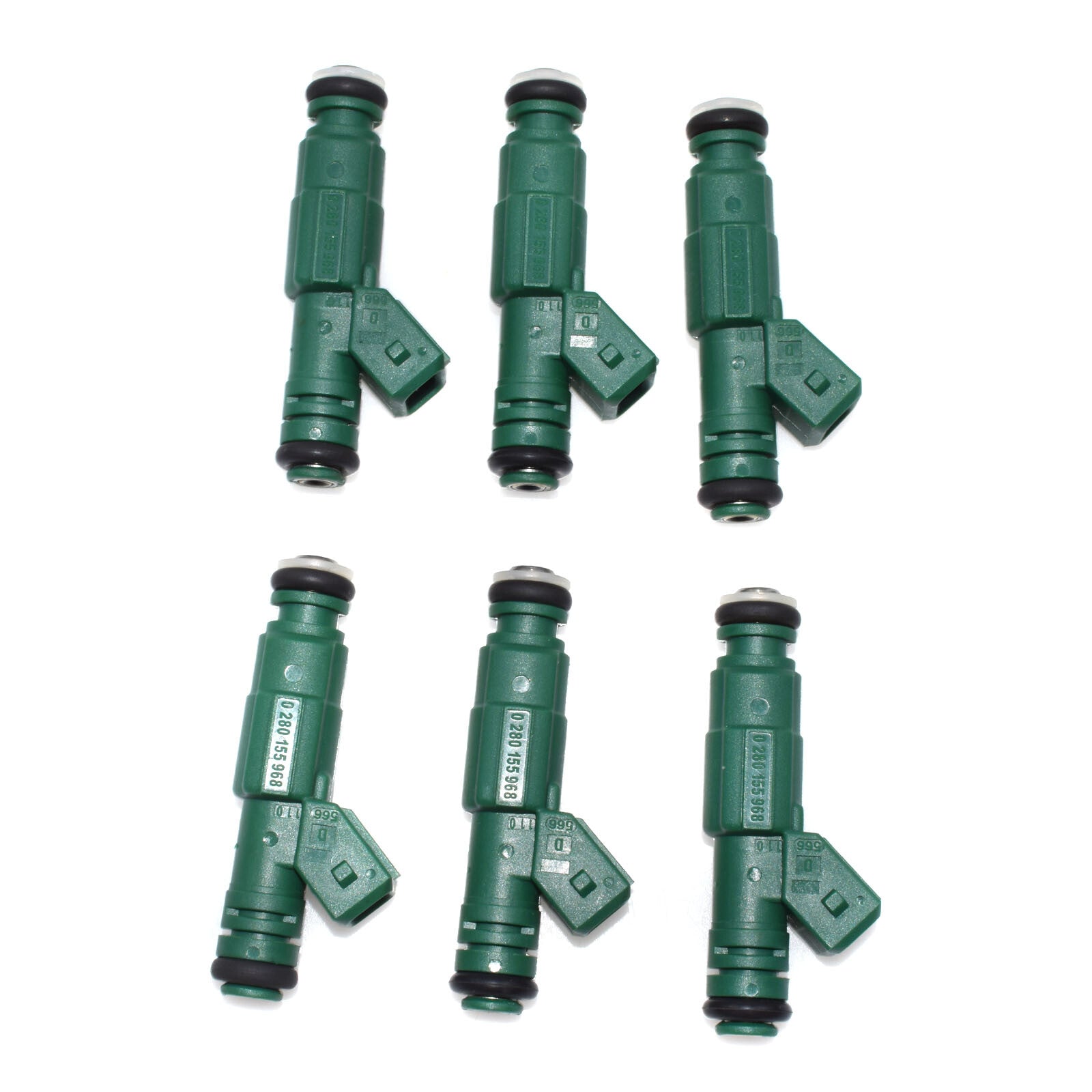 ya 1 8.5.2 6-piece set of green giant fuel injectors suitable for 42lb/h 440cc 0280155968 Turbo