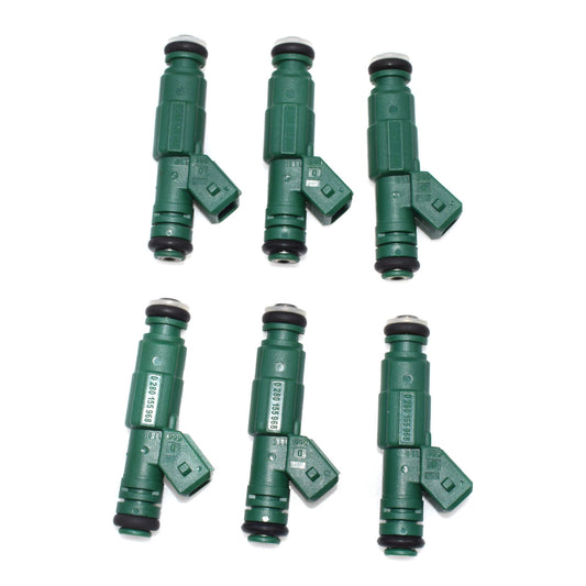 ya 1 8.5.2 6-piece set of green giant fuel injectors suitable for 42lb/h 440cc 0280155968 Turbo