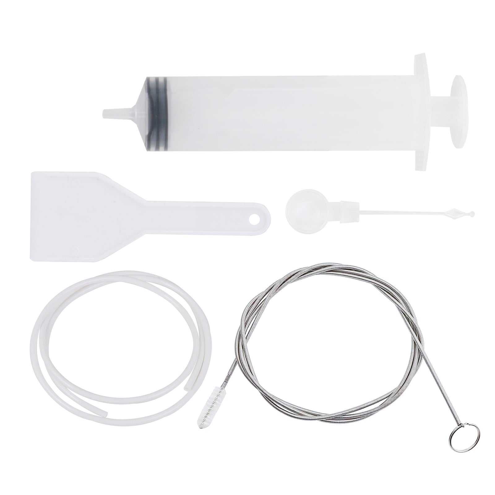 ya 26 2 Sets Reigerator Water Line Cleaning Tool Long Brush Drain Pipe