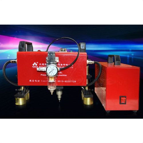 Portable Metal Marking Pneumatic Dot Peen Marking Machine 150*50mm b