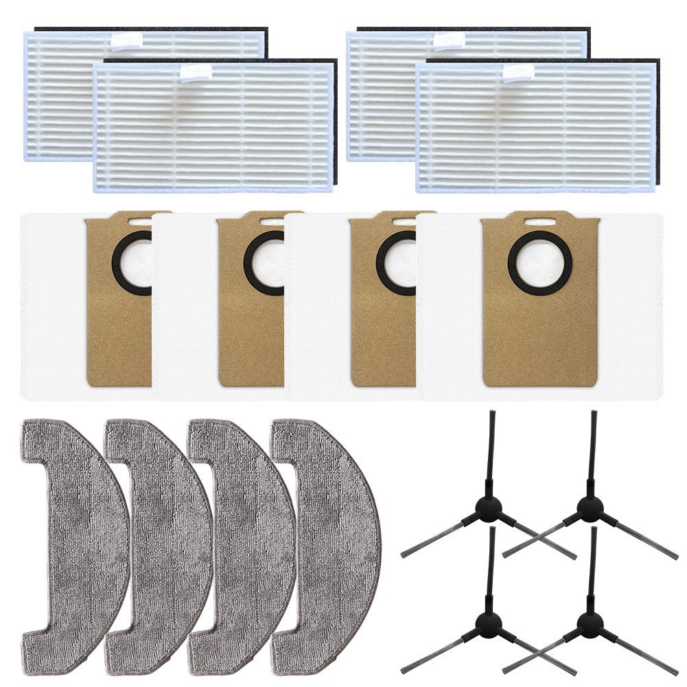 ya 25 Pet iendly Robot Vacuum Kit Side Brush Filter Set Plastic Components
