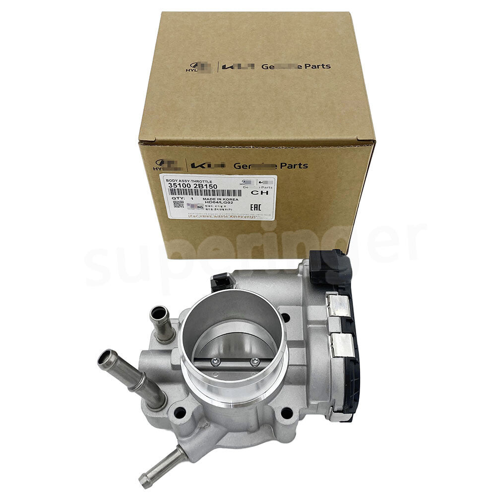 ya 27 7.20 The 35100-2B150 electronic throttle body is suitable for the for Hyundai for Veloster and for Kia Soul RIO L4 1.6L.