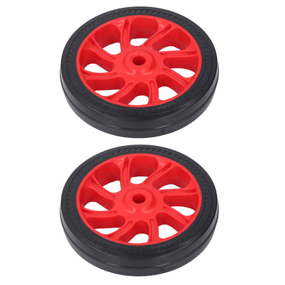 ya 14 2Pcs Air Compressor Wheels Replacement 6in Rubber With 12mm Dia Hole Parts