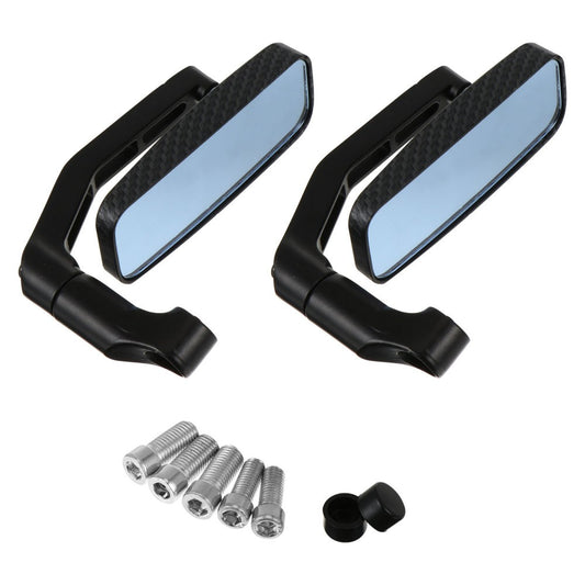 ya 4 6.21 2 Pcs Motorcycle Mirror Rear View Mirrors Low Profile Street Dirt Bike