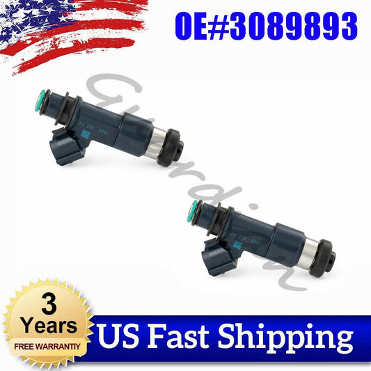 ya 27 7.2 Pair Fuel Injector 06-14 for Polaris Sportsman EFI Ranger 500 4x4 HO EFI 3089893