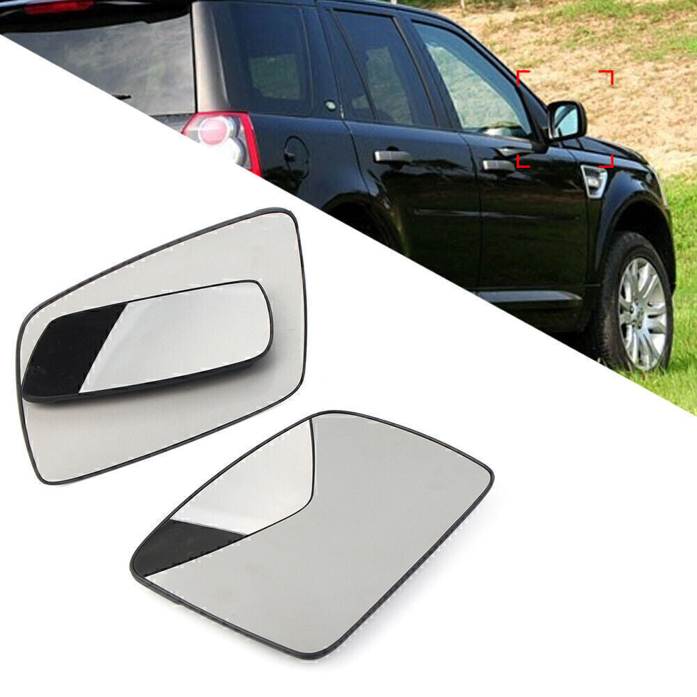 ya 3 6.25.2 Pair Mirror Glass for Land Rover LR2 LR3 for Range for Rover Sport Vogue lander 2