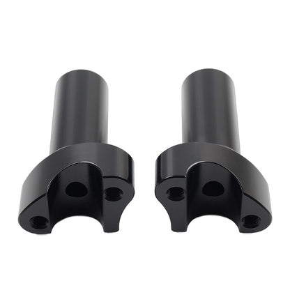 ya 5 8.7 3.5 Straight Handlebar Risers Black for Harley 1 Bar Dyna Sportster Softail