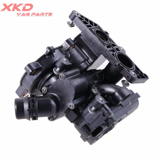 ya 9 6.4 EA888 Electronic Thermostat and Housing Assembly for VW for Golf MK7 for Audi Q7 06L121111H