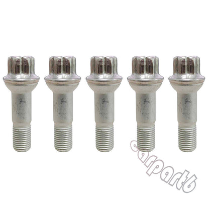 ya 5 8.7 Wheel lug bolt and nut 5-piece set suitable for Mercedes-benz ML350 S500 GLK350 S550 CL500 GL450