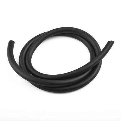 ya 5 8.7 6mm 1/4 full silicone fuel oil air vacuum hose tube 1m black part