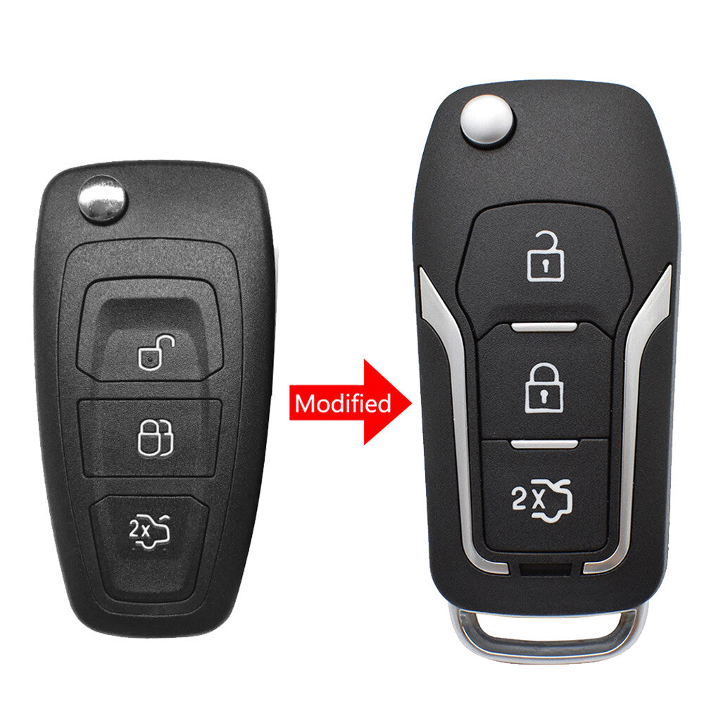 ya 5 8.7 Remote Key Shell Case for Ford Focus Fiesta Galaxy Mondeo C-Max S-Max Transit
