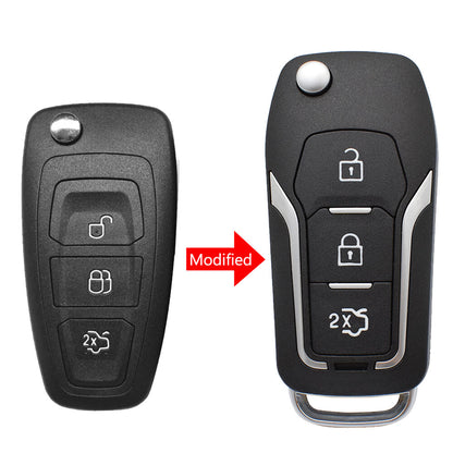 ya 5 8.7 Remote Key Shell Case for Ford Focus Fiesta Galaxy Mondeo C-Max S-Max Transit