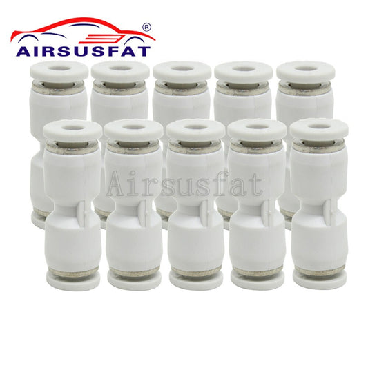 ya 1 8.5.3 10x 4mm for Mercedes Air Suspension Air Pipe Hose Repair Straight Connectors 