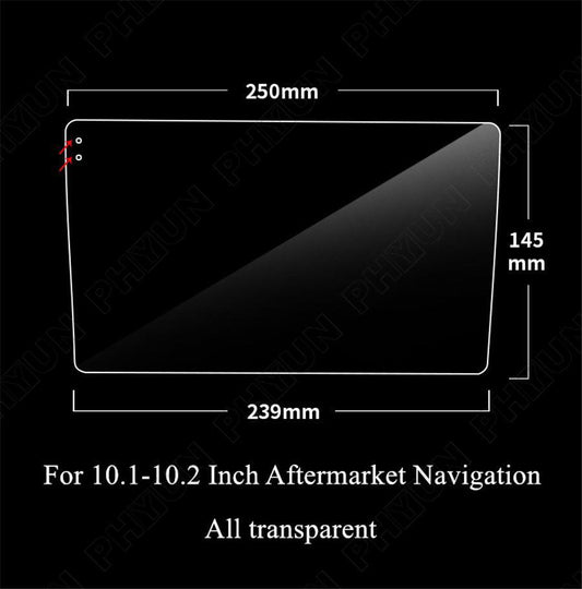 ya 2 6.26 10.1 10.2 Car Stereo Navigation 2.5D 9H Tempered Glass Screen Protector Film