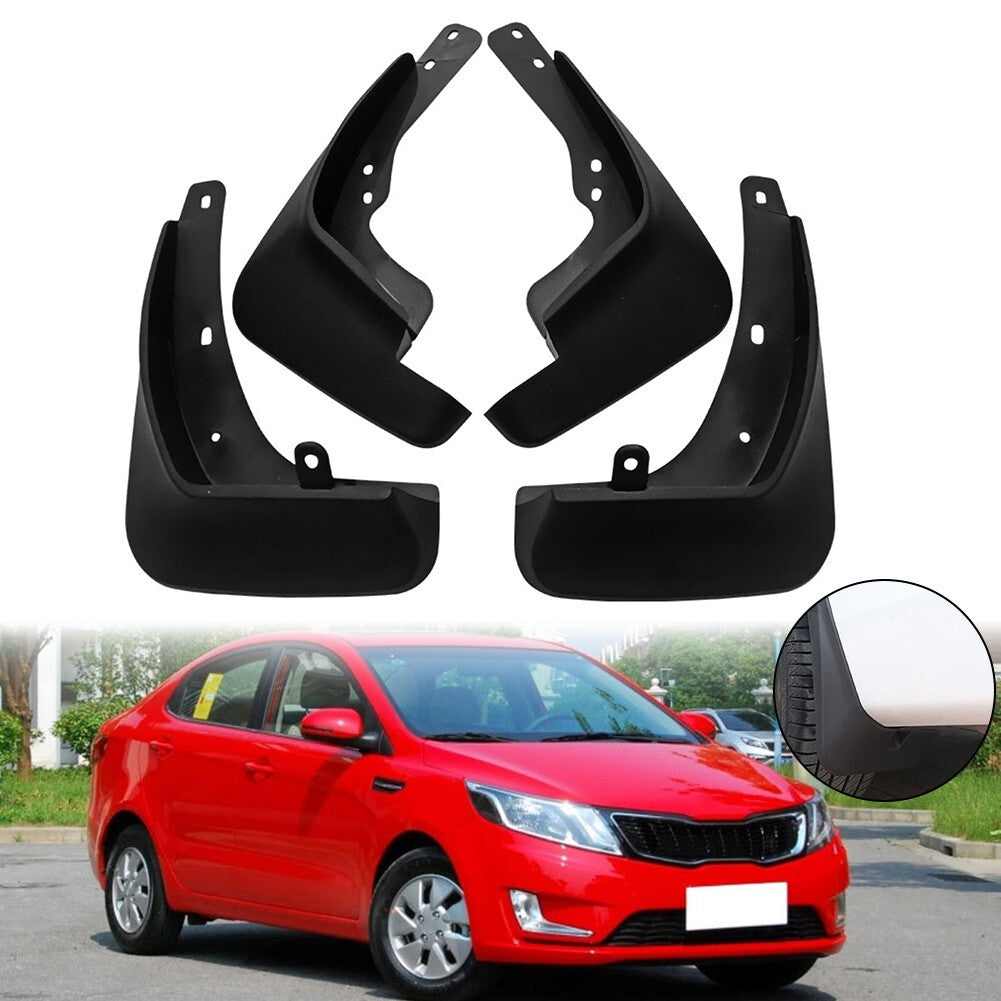 ya 5 8.7 4*MUD FLAPS for for Kia For UB SEDAN 2012 2017 Front Rear Deluxe Molded Splash