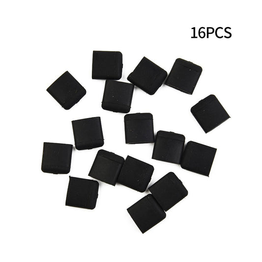 ya 26 16Pcs Black Air yer Rubber Tips Replace For Air yer Grill Pan Rubber-Bumpers