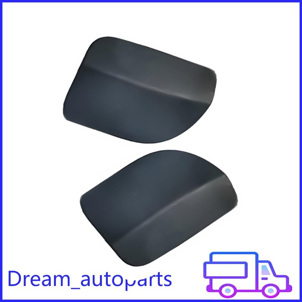 ya 27 6.18 Set of 2 Front Headlight Water Spray Nozzle Cover for Giulia 2015-2021 Unpainted
