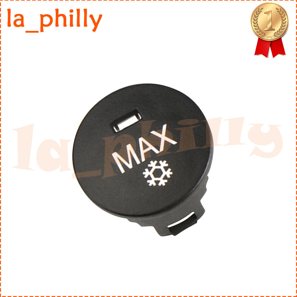 ya 13 Front A/C MAX Speed Switch Button Cap for BMW E60 E61 E63 E64 5 6 Series M5 M6