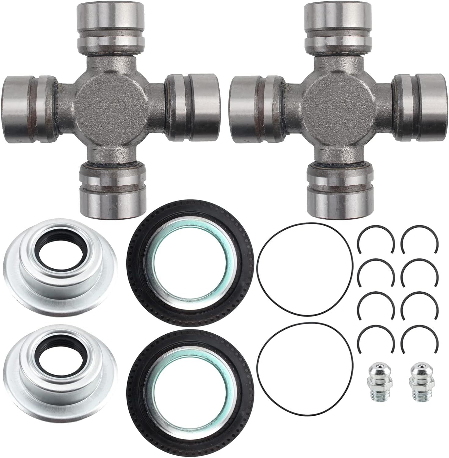 ya 7 6.10.2 Front Axle Seal and Greaseable U-Joint Kit for 05-14 for Ford F250 F350 Superduty USA