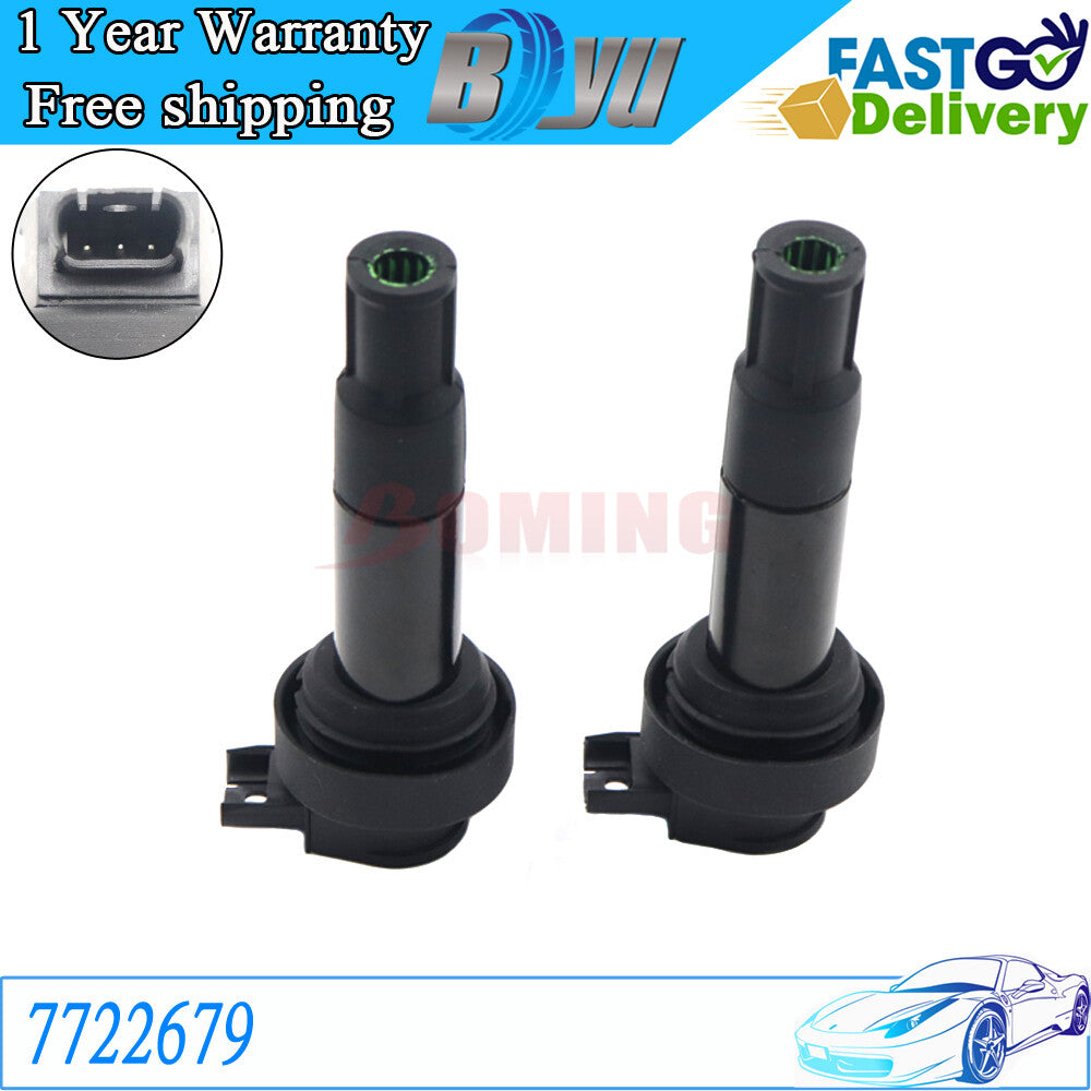 ya 5 6.15.2 2x New Ignition Coil 7722679 for BMW K1600GT K48 K61 2014-2017 7722679-02