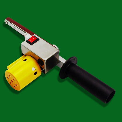 ya 17 Handheld Electric Belt Sander Grinder Small Machine with 10 Sanding Belts