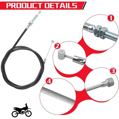 ya 14 Heavy Duty Clutch Cable Kit for For Shadow VT1100 Replaces 22870 MXX 000