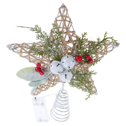 ya 25 Star Tree Topper with Lights Or ment Decorative Treetop