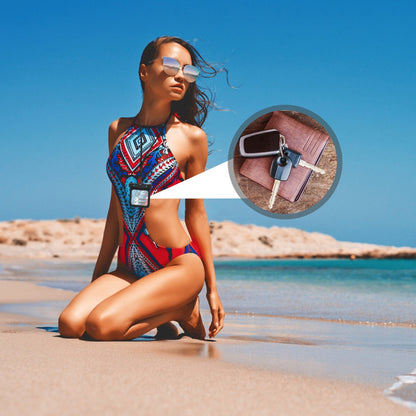 ya 5 8.7 2 Pcs Waterproof Key Bag Clear Credit Card Fishing Earphone Holder