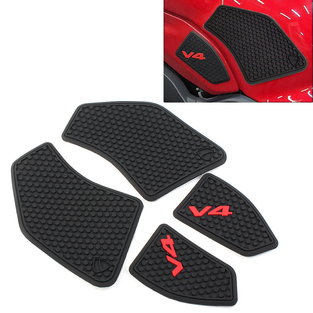 ya 7 6.11 Traction Tank Pads Grip Protector for Ducati Panigale V4 V4S Speciale 2018-2021