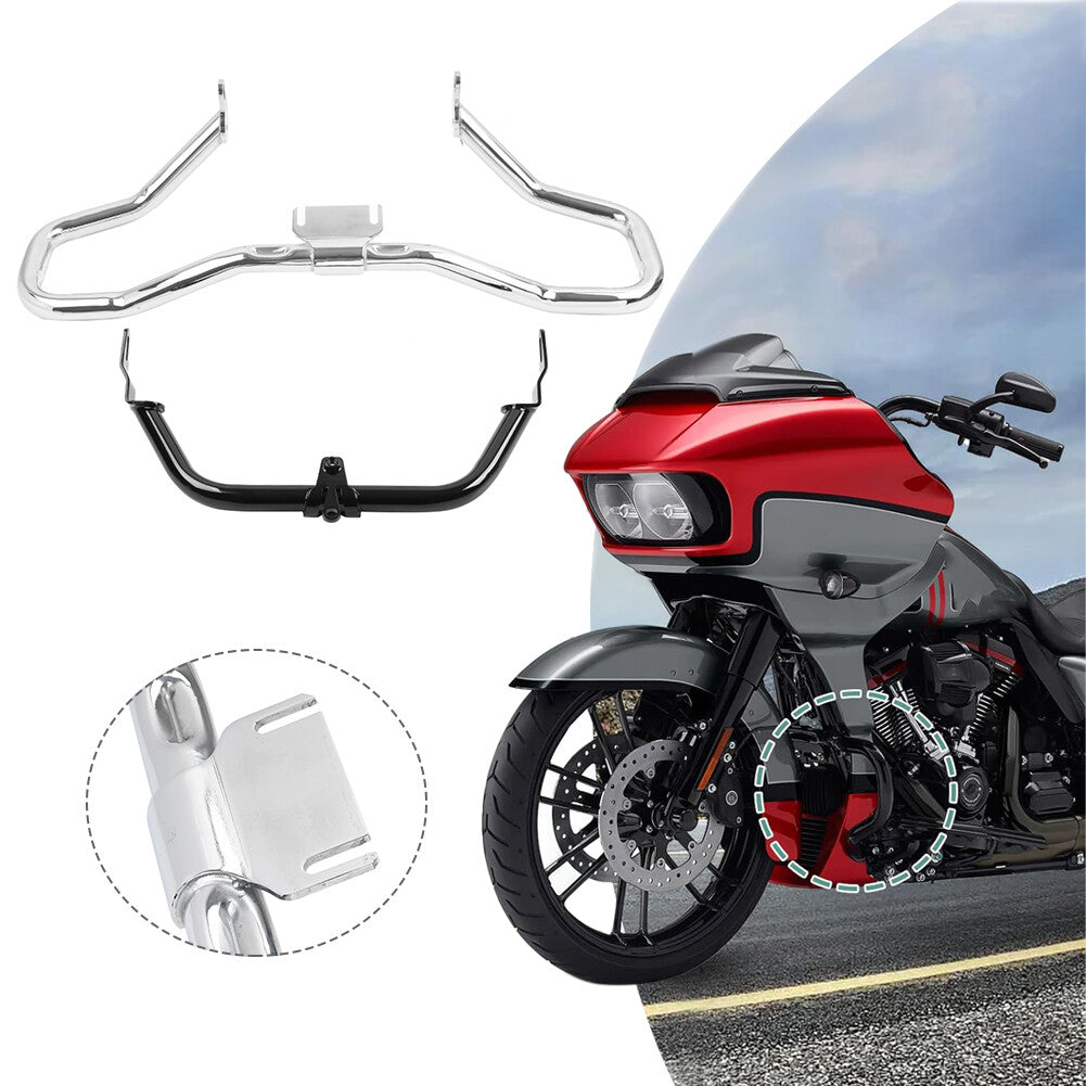 ya 5 8.7 Engine Guard Crash Bar Fairing Support Bracket for Harley Road Glide FLTRX 15-23