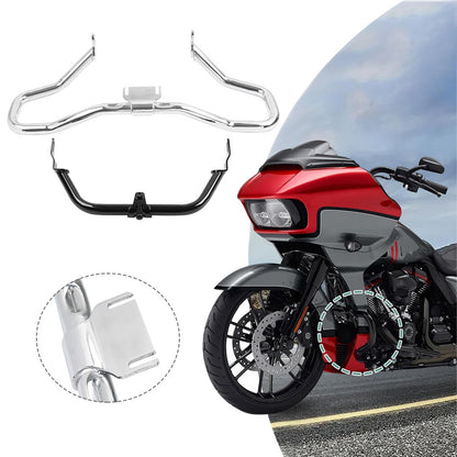 ya 5 8.7 Engine Guard Crash Bar Fairing Support Bracket for Harley Road Glide FLTRX 15-23