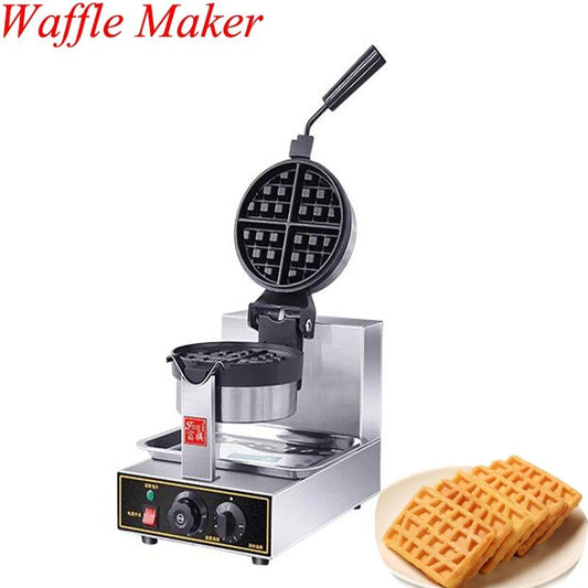 ya 25 Electric Waffle Baking Machine Double-sided Heating Single-head Rotating FY2205A
