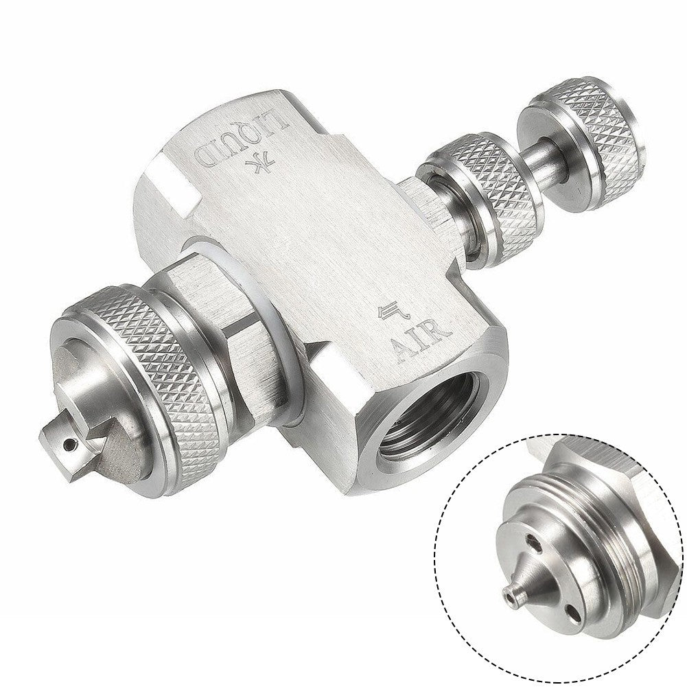 ya 17 Air Atomizing Nozzle 1/4BSPT Misting Low Pressure Mix Type Spray Tip Nozzles New