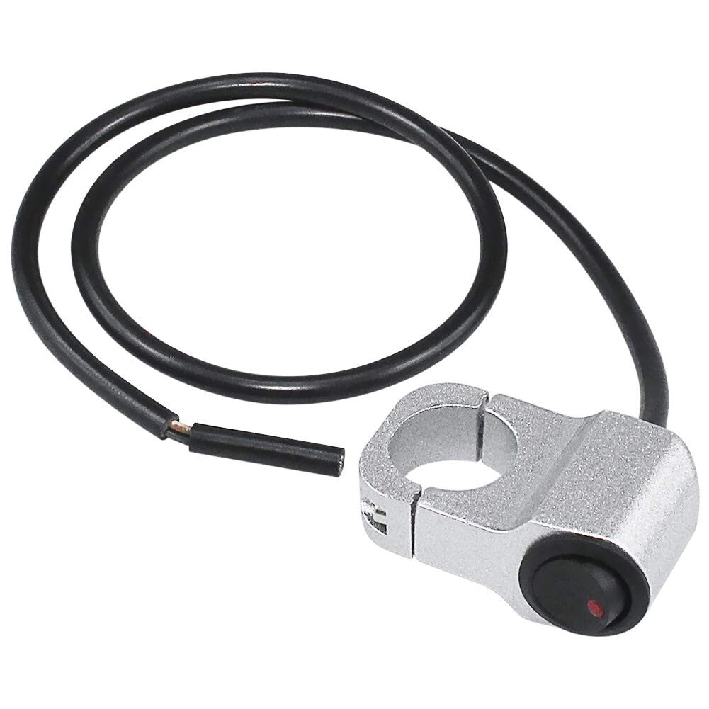 ya 1 7.4 12V Motorcycle Headlight Brake Fog Light Handlebar Switch ON OFF Switch Button
