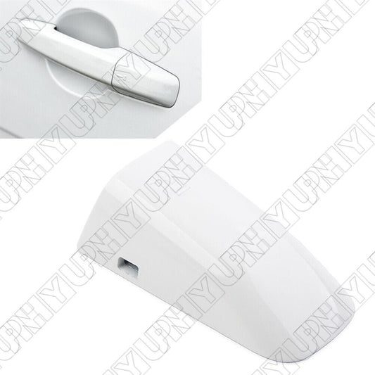 ya 13 5.27 White Front Left Exterior Door Handle Cap for Jaguar XE for XF XJ XK for F-Type E-Pace