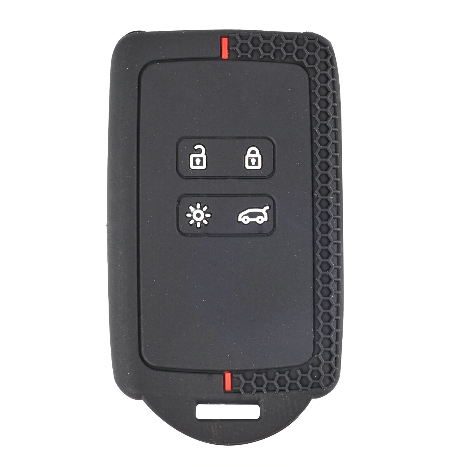 ya 5 8.7 Button Silicone Car Key Case Bag Cover for Renault Captur Clio Megane Koleos