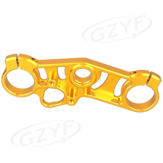 ya 1 7.8 Gold Upper Front Triple Tree Top Clamp for Suzuki GSXR600 750 06-09/1000 07-08