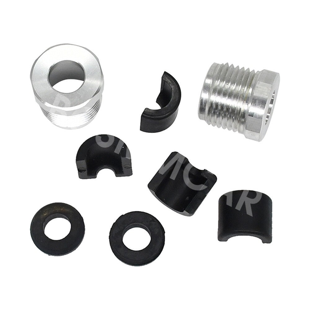 ya 2 7.15 2Sets Aluminum Steering Reverse Cable Lock Nut Ring Kit Fit For 3D 947 2006 2007