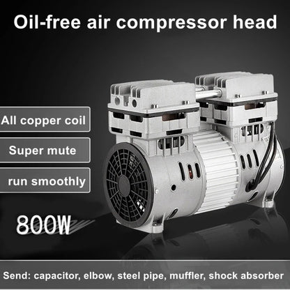 ya 14 220V Silent Air Compressor Head Silent Air Pump Motor Compressor Air Pump Vacuum