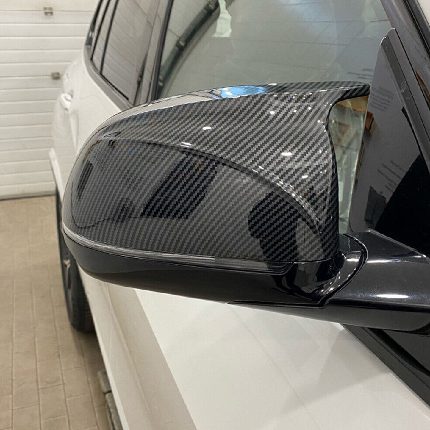 ya 1 8.5.4 Suitable for X3 X4 X5 X6 G05 G06 M style carbon fiber door side mirror cover^