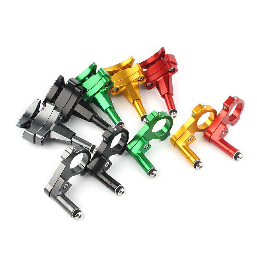 ya 5 8.7 CNC Steering Damper Stabilizer Mounting Kit fit for Kawasaki 400 2018 2019