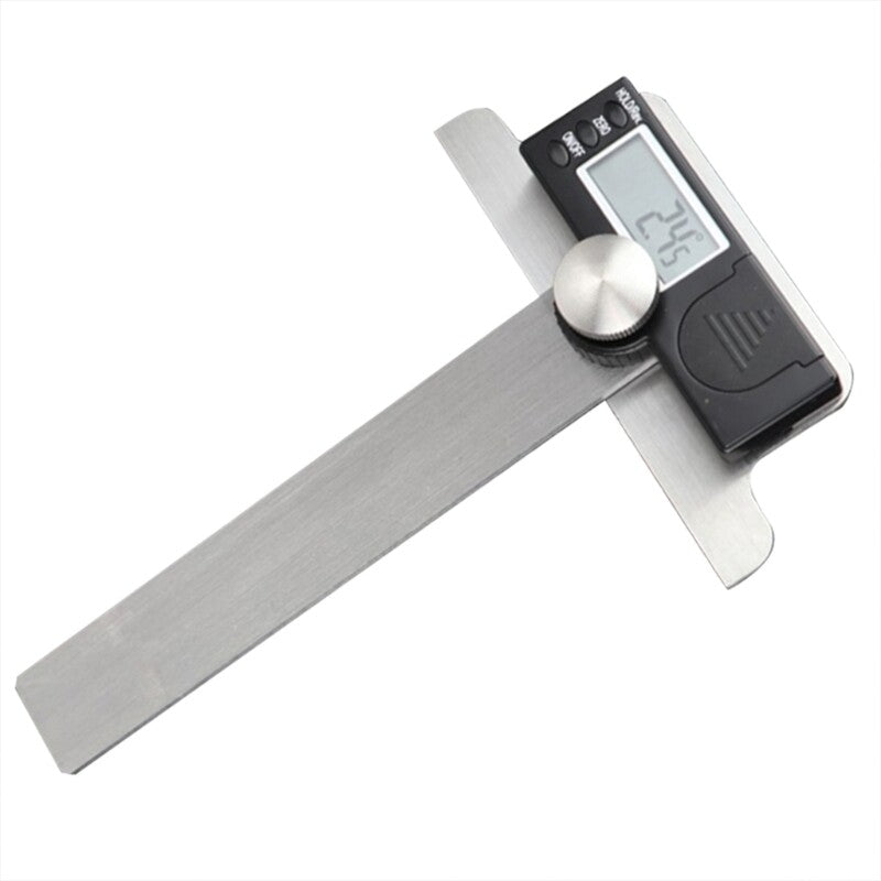 ya 14 Lightweight Angle Ruler Stainless Steel Goniometer Protractor Easy Operation