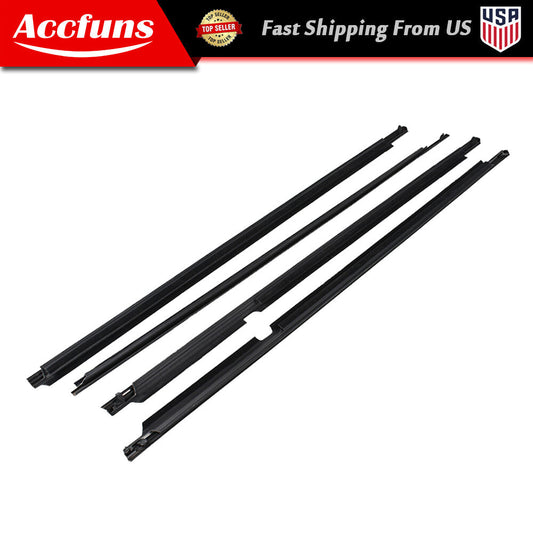 ya 10 10.28 Suitable for 2009-2012 for Corolla 4-piece weatherstripping molded decorati