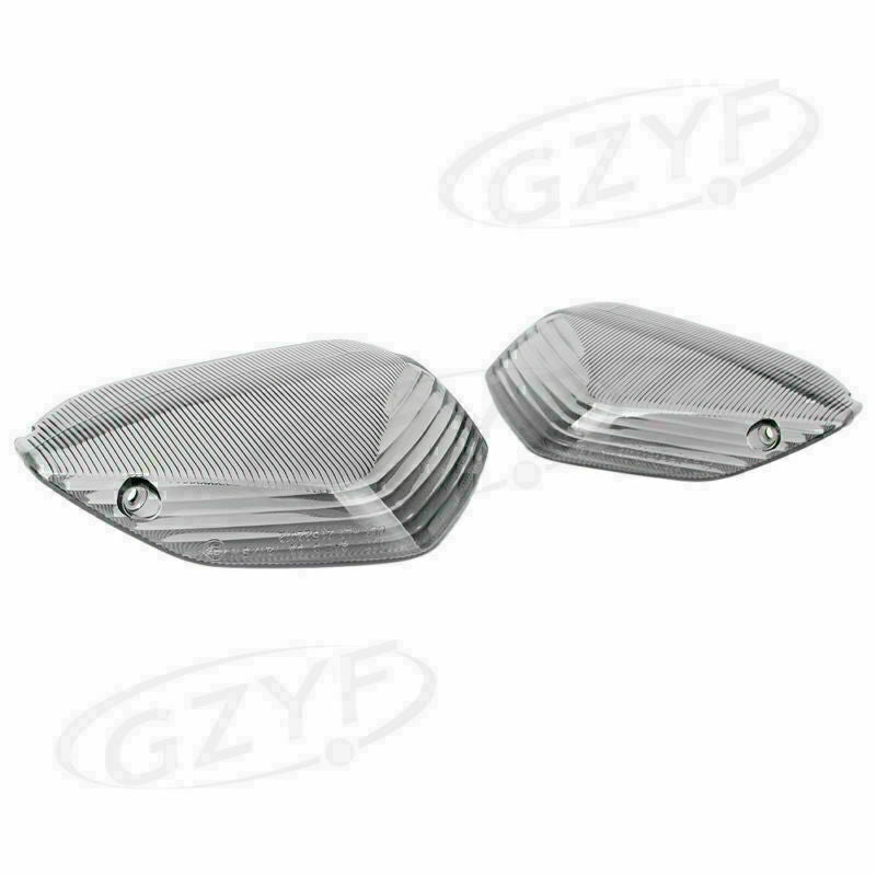 ya 5 6.16.2 Rear Smoke Turn Signals Indicator Blinker Lens for Kawasaki ZX14R 2006-07